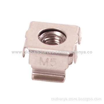 Cage nut, stainless steel A2/A4, galvanize M4/M6/M8